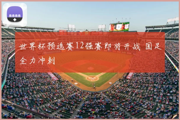 世界杯预选赛12强赛即将开战 国足全力冲刺