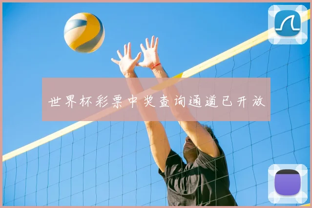 世界杯彩票中奖查询通道已开放
