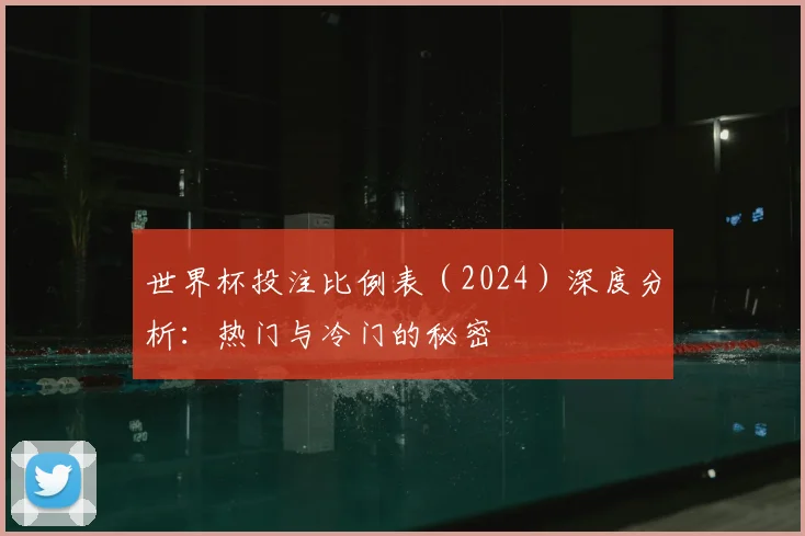 世界杯投注比例表（2024）深度分析：热门与冷门的秘密